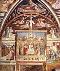 Benozzo Di Lese Di Sandro Gozzoli Wall Art - Madonna and Child Surrounded by Saints